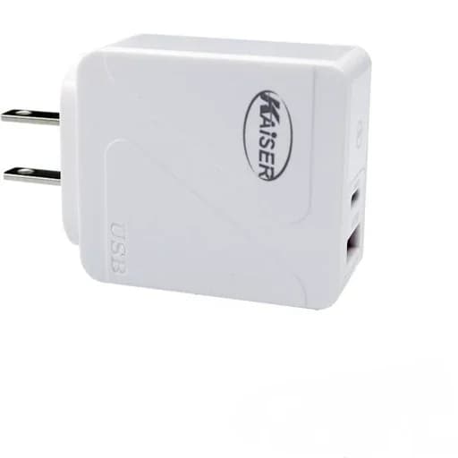 کلگی (سری شارژ) Kaiser K1001 فست شارژ ۳۰ وات دو پورت PD و USB
