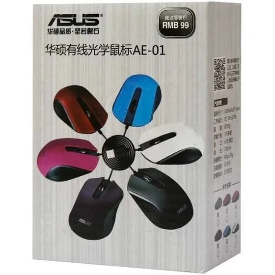 موس سیمی ASUS AE-01 دارای سه کلید